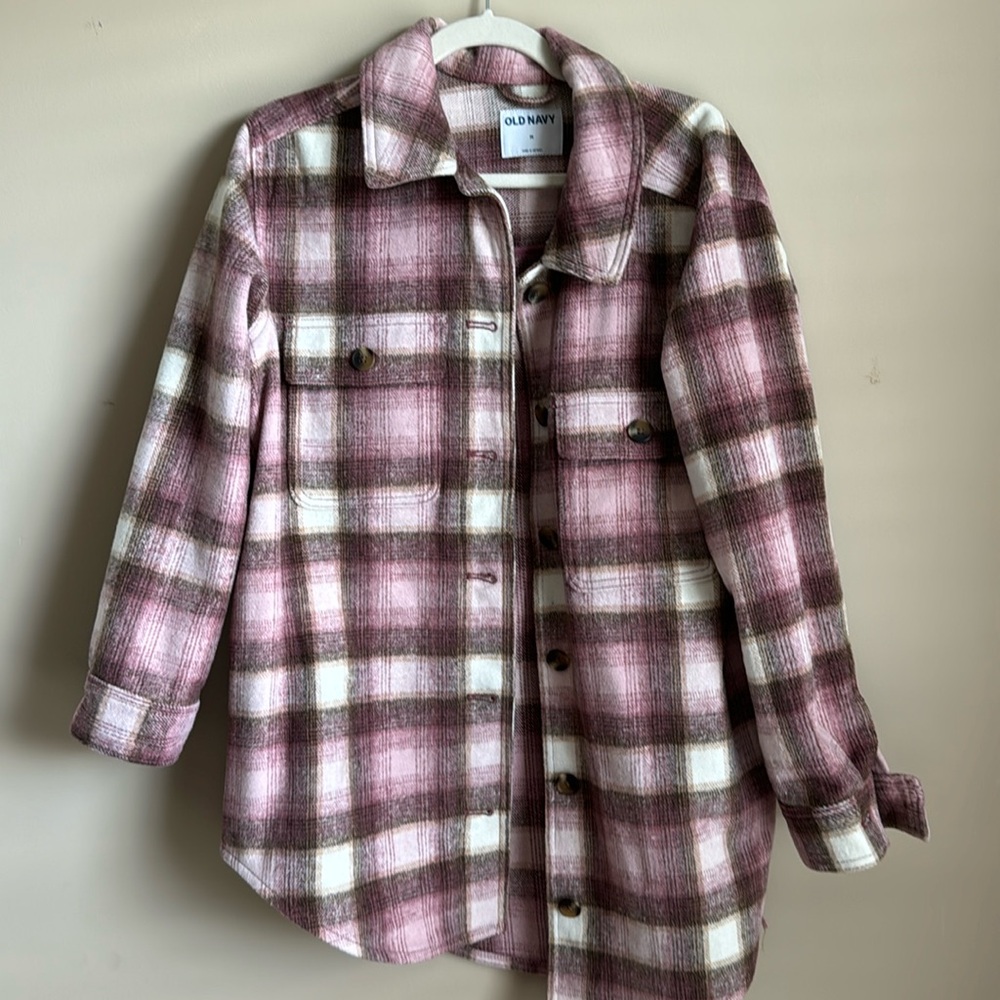 Old Navy Plaid Shacket